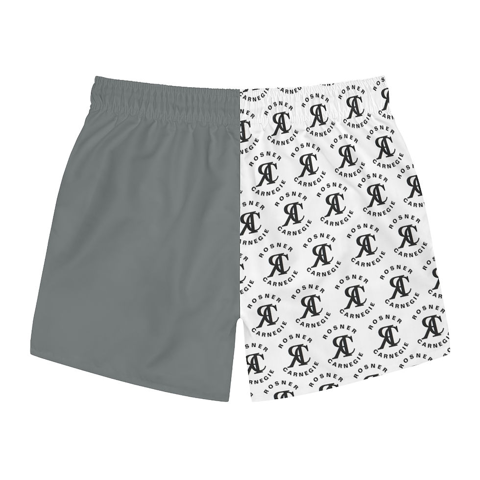 Miniature : ROSNER CARNEGIE KZN® FY-KZN-M-SW-T-1000-1 MONO MENS SWIM TRUNKS - GREY