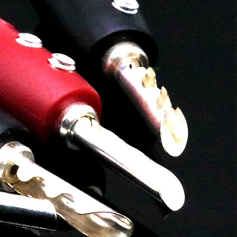 Thumbnail: Hifi 4ps AQ  silver plated BFA Banana Connectors plugs  5mm for Hifi audio AMP 