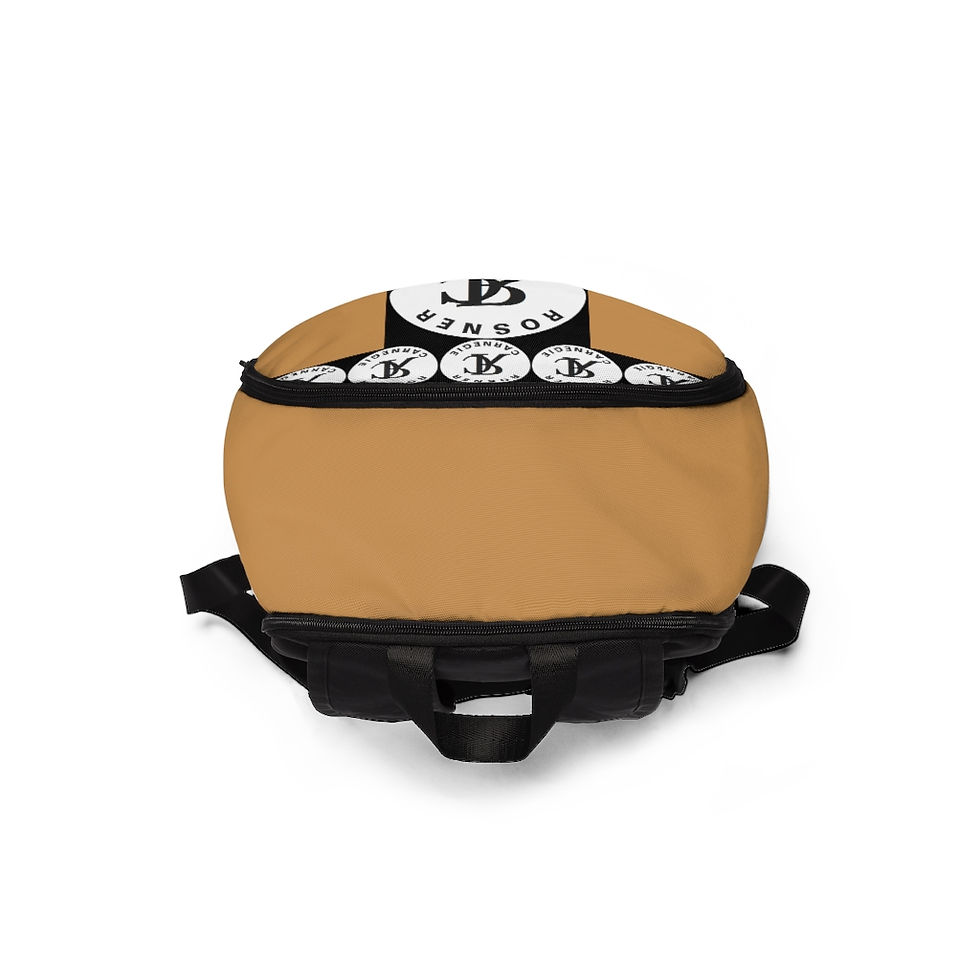 Thumbnail: ROSNER CARNEGIE NYC® RCNYCPYUBBP2003110 UNISEX 3.0 BACKPACK - MOCHA