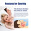 Thumbnail: 4PCS Anti Snoring Apnea Nose Clip Breathe Aid Silent Snore Device Sleeping Equi