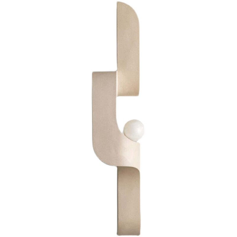 Geometric shape wall lamp modern minimalist model room living room bedroom beds