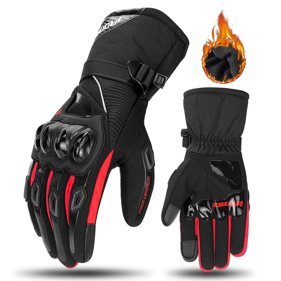 Thumbnail: Motorcycle Gloves Windproof Waterproof Guantes Moto Motorbike Riding Gloves Tou