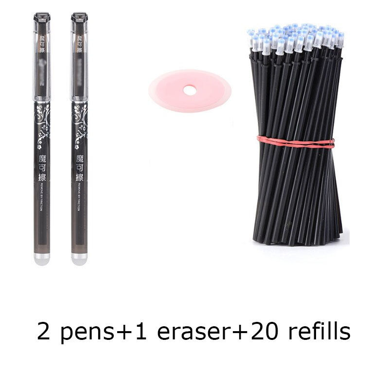Thumbnail: 30 Pcs/set Kawaii Erasable Pens for Writing Notebooks Girls Cute Gel Pens Offic