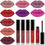 Thumbnail: Liquid Lipstick Long Lasting Nude Lip Gloss Velvet Lip Glaze Red Nude Purple Be