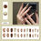 Thumbnail: 24Pcs Oval Head False Nails Pink Almond Artificial Fake Nails With Glue Full Co