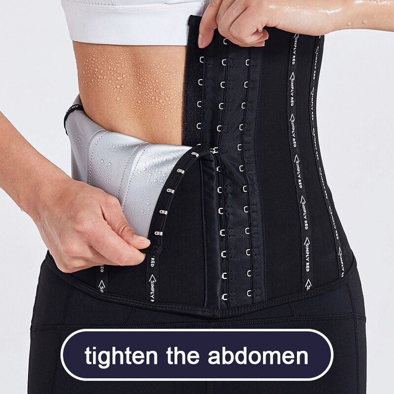 Thumbnail: Sauna Sweat Belt Sweat to Lose Weight Woman Postpartum Waist Trainer Slimming S