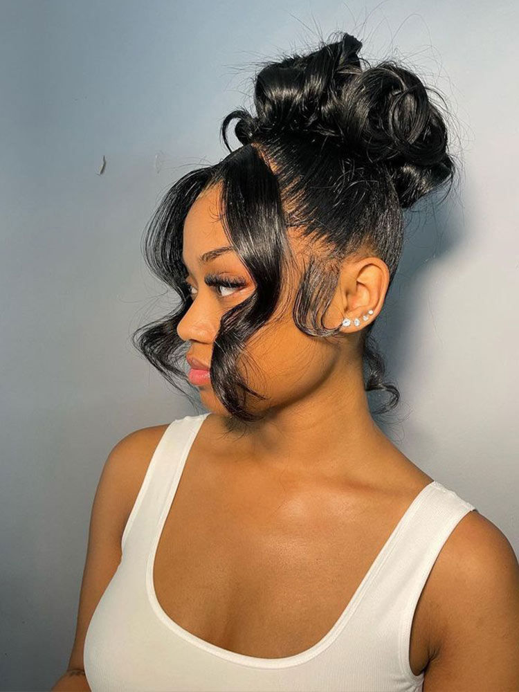 Body Wave Lace Front Wigs for Women 360 Full Lace Wig Human Hair Pre Plucked 30