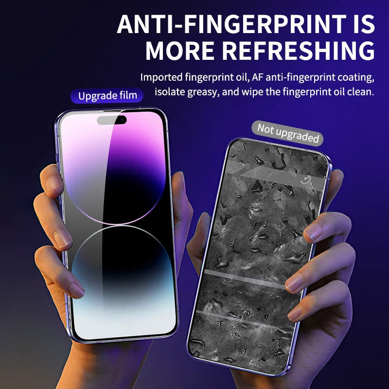 Thumbnail: 8K High End Tempered Glass For iPhone 14 13 12 11 Pro Max XS MAX X XR Screen Pr