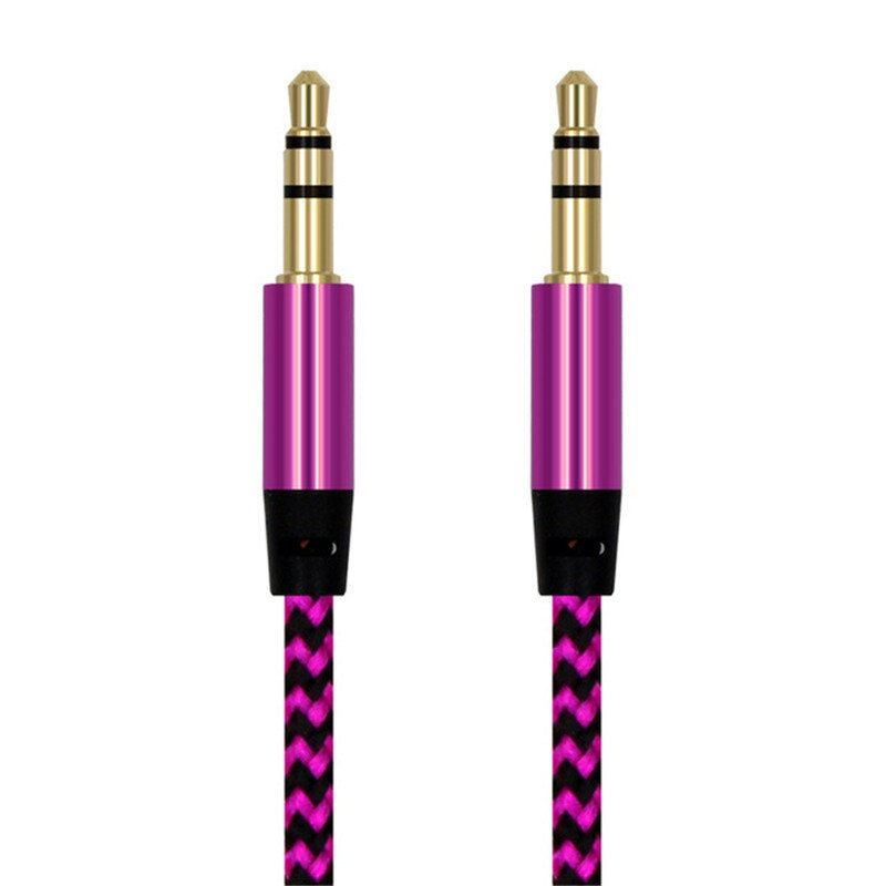 Thumbnail: 1pcs Audio Cable Cord Earphone Jack Cable Aux Cable 3.5mm Jack  Double Head Ste