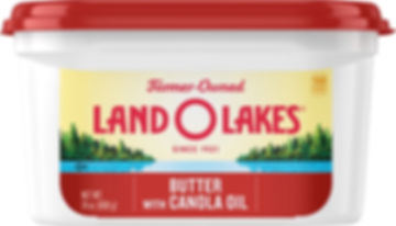 Land O Lakes� Butter with Canola Oil, 24 oz Tub
