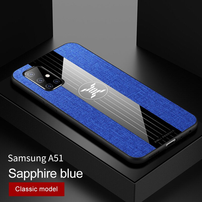 For Samsung Galaxy A51 A71 4G Case Luxury Bracket Ring PU Leather Case For Gala