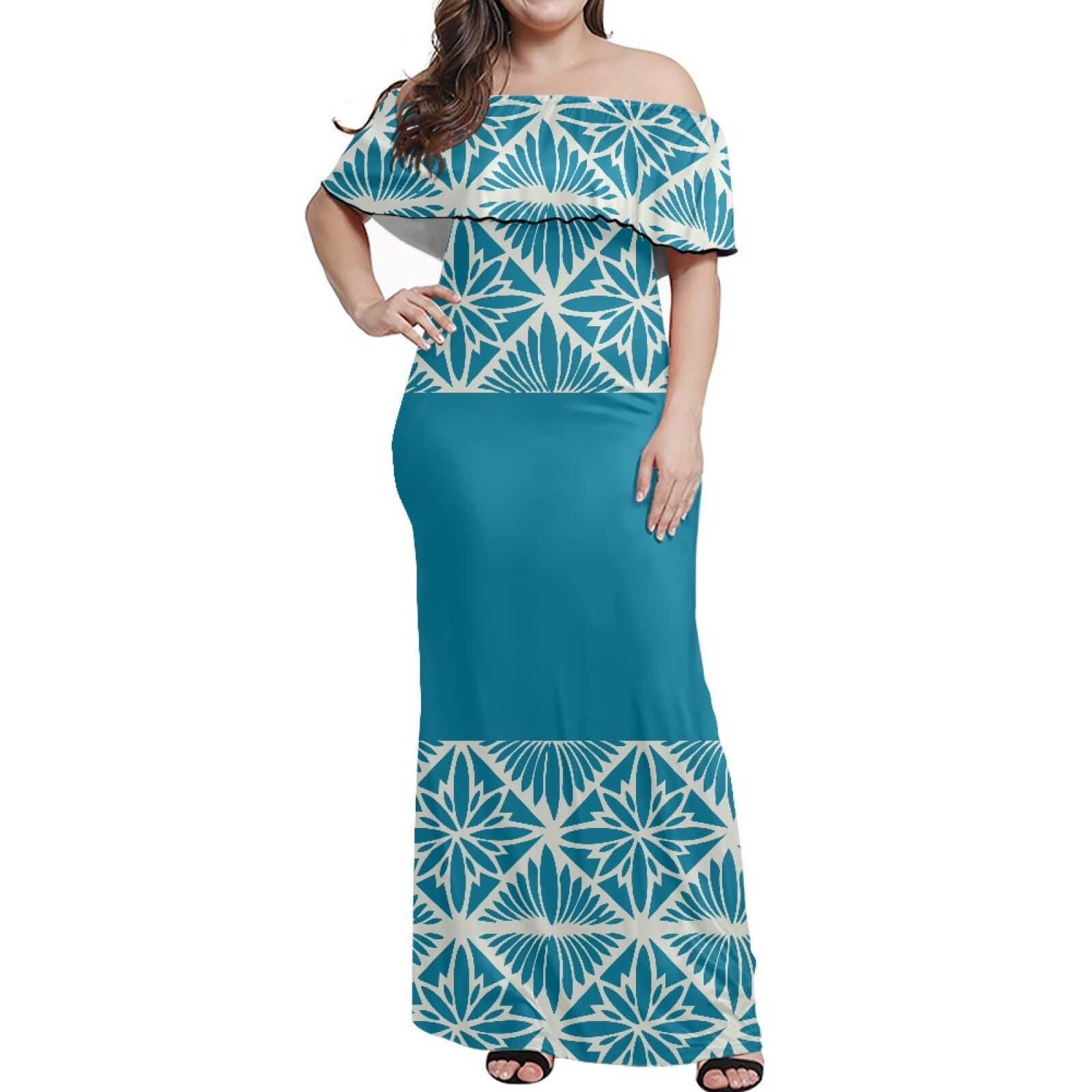 Polynesian Tribal Fijian Totem Tattoo Fiji Prints Custom Logo Plus Size Art Vin