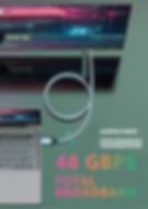 Thumbnail: 8K HDMI Cable for TV Box PS5 USB HUB Ultra High Speed Certified 8K 60Hz HDMI 2.