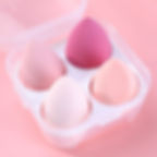 Thumbnail: 4pcs Makeup Sponge Powder Puff Dry and Wet Combined Beauty Cosmetic Ball Founda