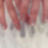 Thumbnail: 24pcs French Style False Nails Glitte Design Fake Nail Patch Mid Length Coffin 