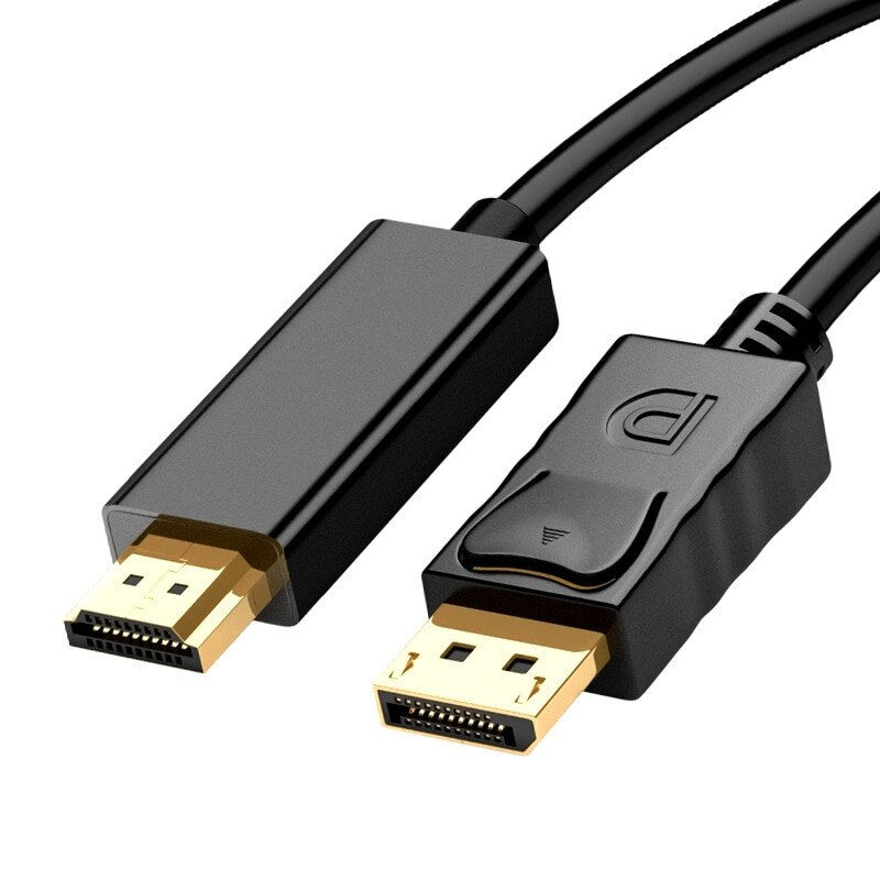 Thumbnail: DP DisplayPort To HDMI Cable DisplayPort Male To Male HDMI Compatible Video Aud