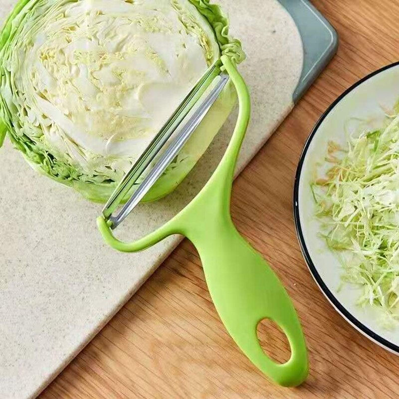 Thumbnail: Peeler Vegetables Fruit Stainless Steel Knife Cabbage Graters Salad Potato Slic