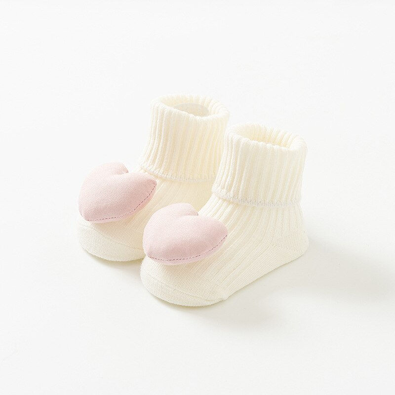 Thumbnail: Cotton Baby Socks Non-Slip Floor Socks Spring Autumn Newborn Baby Socks In The 