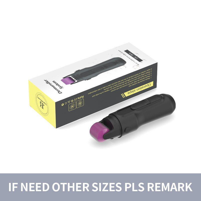 Thumbnail: 0.5MM 540 Derma Roller For Hair Growth Mesoroller 540 Hydra Derma Roller