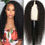 Miniatura: Kinky Curly U V Part Wig Human Hair No Leave Out Glueless Brazilian Deep Curly 