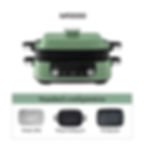 Thumbnail: Morphy Richards MR9099 Multicooker Electric Hot Pot Multi-function Barbecue Ski