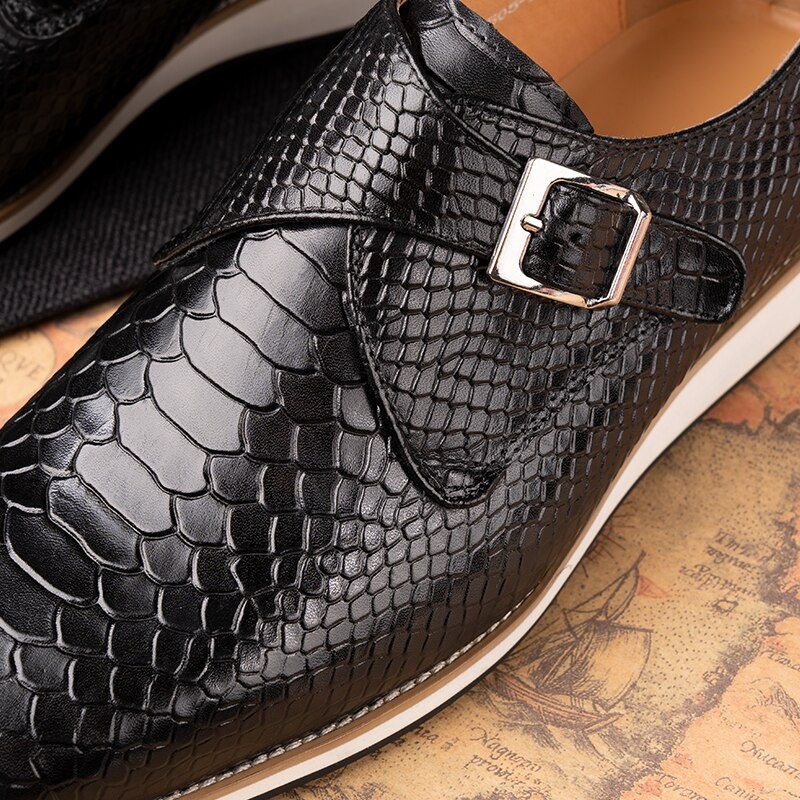 Thumbnail: Outsole Loafers for Male Daily Casual Fashion Leather Business Place Natural Ha