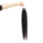 Miniatura: Kinky Straight Micro Loop Hair Extensions 100% Natural Human Hair Install Easy 