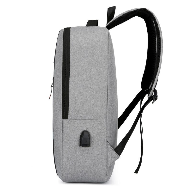 Thumbnail: A 15.6 Inch Men's Business Casual Computer Bag Multi-pocket Large Capacity Usb 