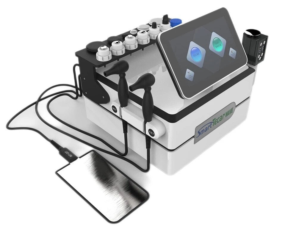 Thumbnail: Professional Smart Tecar Therapy Pain Relief CET RET EMS Muscle Stimulation ESW