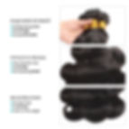 Miniaturbild: Body Wave Hair Bundles With HD Transparent Frontal 12A Unprocessed Brazilian Vi