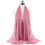 Thumbnail: New Premium Plain Chiffon Scarf Muslim Hijab Instant Shawl Soft Ball Bubble Chi