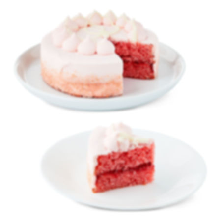 WISHALIVE FRESH 5" Strawberry Cake with Strawberry Filling, 15.9 oz
