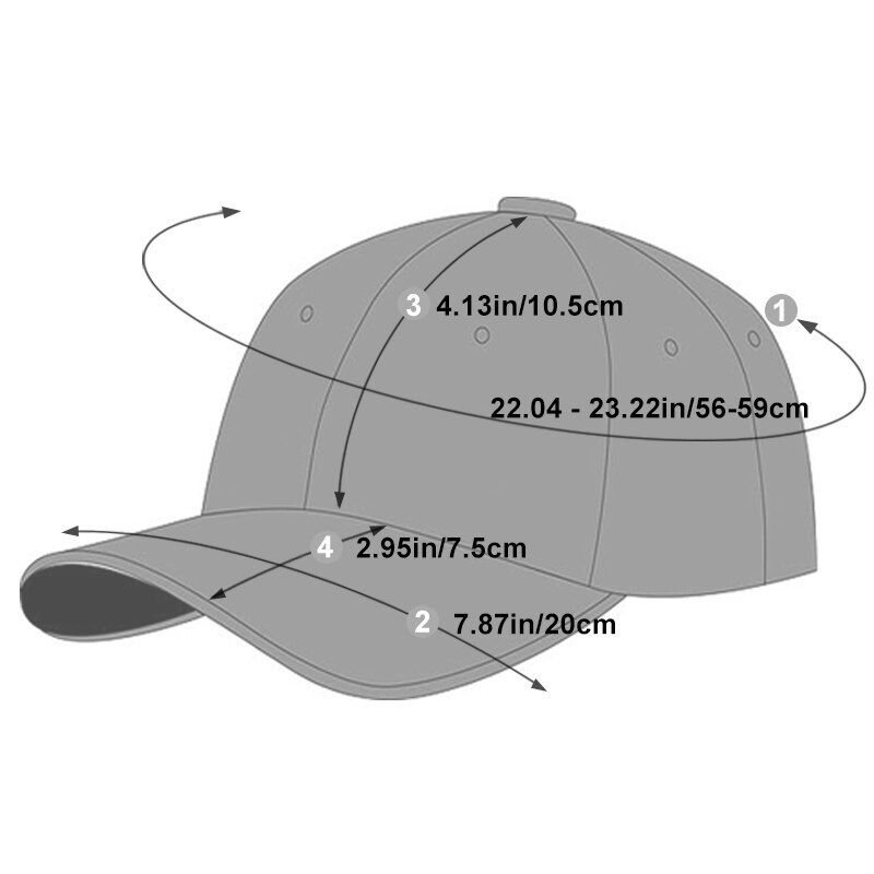 Thumbnail: Unisex Letter Printing Baseball Net Caps Spring and Summer Outdoor Adjustable C
