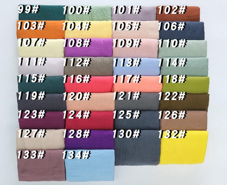 Thumbnail: 90x180cm Solid Colors Cotton Linen Large Scarf Black White Beige Red Blue Pink 