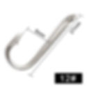 FISH KING 100pcs 2335 High Carbon Steel Fishing Hook Barbed Hook With Ring Carp