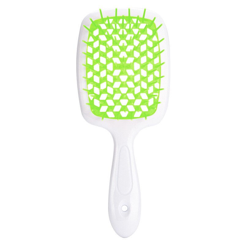 Thumbnail: Hair comb Detangling Tangled Hair Comb Hollow Out Massage Combs Anti-static Hai