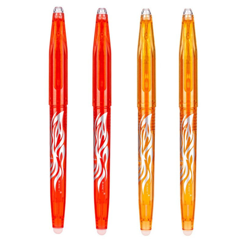 Thumbnail: 4 Pcs/Set Multi-color Erasable Gel Pen 0.5mm Kawaii Pens Student Writing Creati