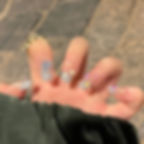 Thumbnail: 24pcs Cute Y2k Fake Nails Short False Nails French Full Cover Fake Nails Reusab