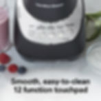 Миниатюра: Hamilton Beach Wave Action Quiet Blender, 48 oz. Glass Jar, 12 Blending Functio