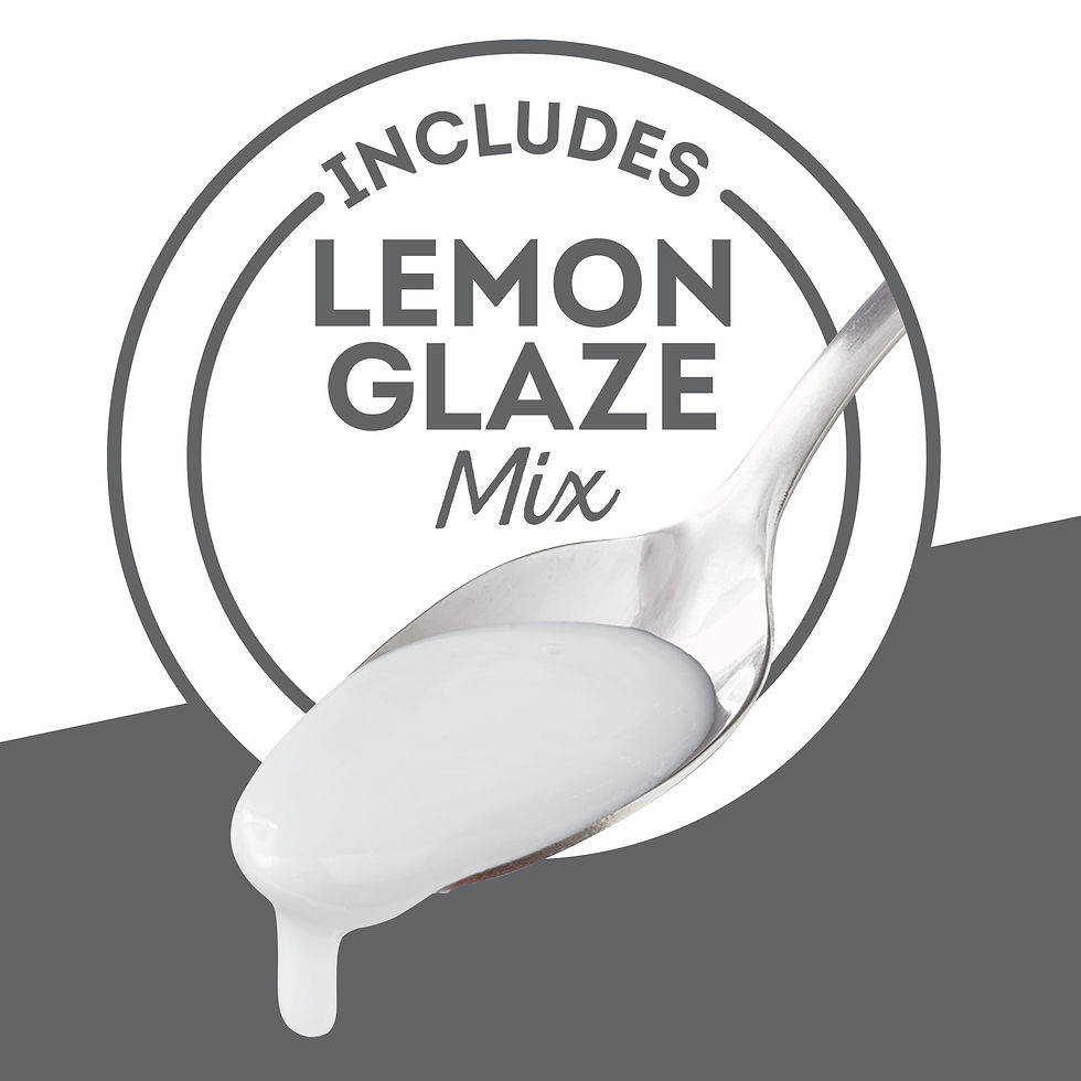 Thumbnail: Krusteaz Meyer Lemon Pound Cake and Glaze Mix, 16.5 oz Box