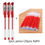 Thumbnail: 30PCS Gel Pen & Refills Set Stationery Black Blue Red Color 0.5mm Ballpoint Pen