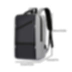 Thumbnail: A 15.6-inch Unisex Multifunctional Large-capacity Waterproof Backpack Business 