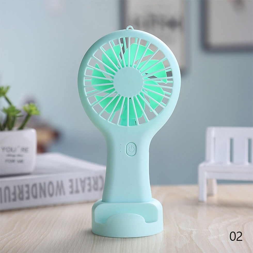 Thumbnail: Handheld Small Fan Cooler Portable Small Usb Charging Fan Mini Silent Charging 