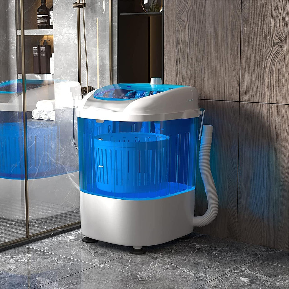 Thumbnail: MEDIMALL Portable Washing Machine, Mini Washer and Dryer Combo w/ 5.5lbs Washin