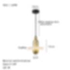 Миниатюра: Pendant Light with Marble Modern Led Luxury Restaurant Ceiling Chandelier Home 