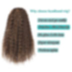 Thumbnail: Synthetic Afro Kinky Curly Headband Wig Natural Black Blonde Wigs Organic Fiber