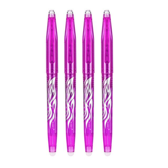 Thumbnail: 4 Pcs/Set Multi-color Erasable Gel Pen 0.5mm Kawaii Pens Student Writing Creati