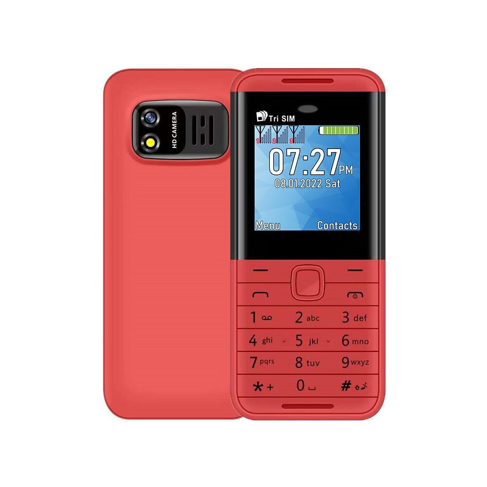 Thumbnail: SERVO 3 SIM Card 3 Standby 1.3" Tiny Screen mini Mobile Phone Auto call recorde