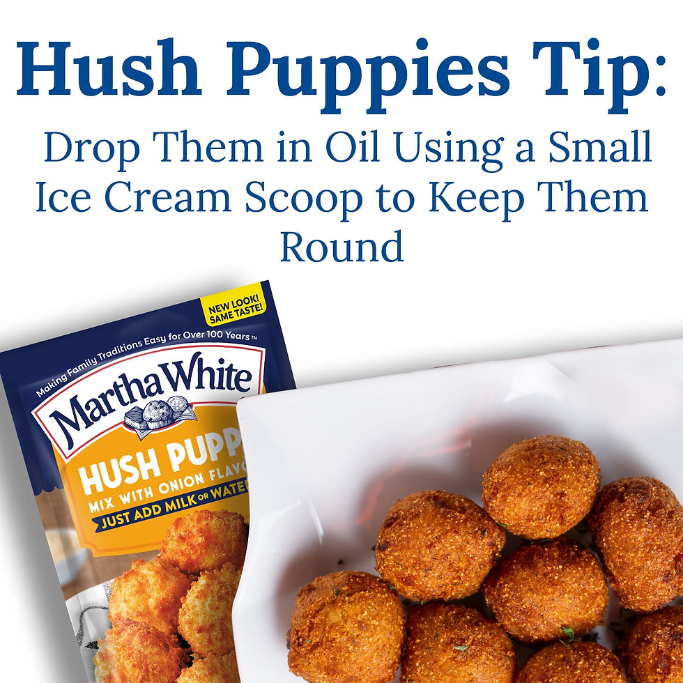 Thumbnail: Martha White Hush Puppy Mix With Onion Flavor, 8 Oz Pouch