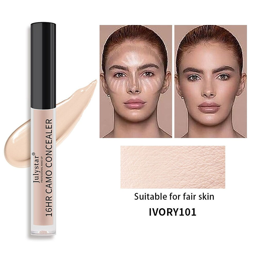 Thumbnail: Cosmetics Concealer Foundation Cream Full Skin Professional Face Blemish Cover 